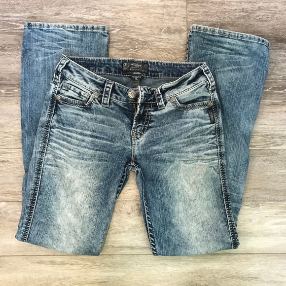 Silver Jeans Denim - Silver Jeans Frances W27 L31 Acid Wash